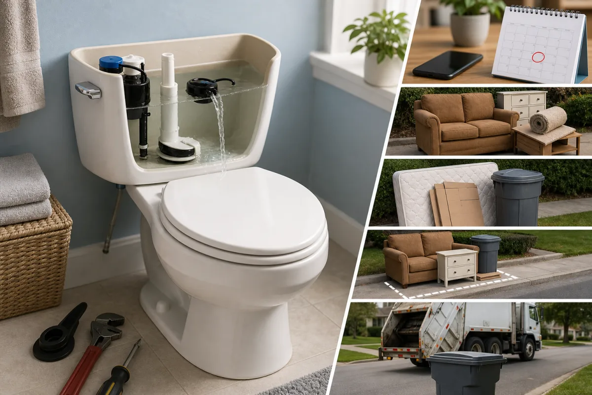 Illustration related to What to Do When Your Toilet Keeps Running: Quick Fixes Before You Call a Plumber