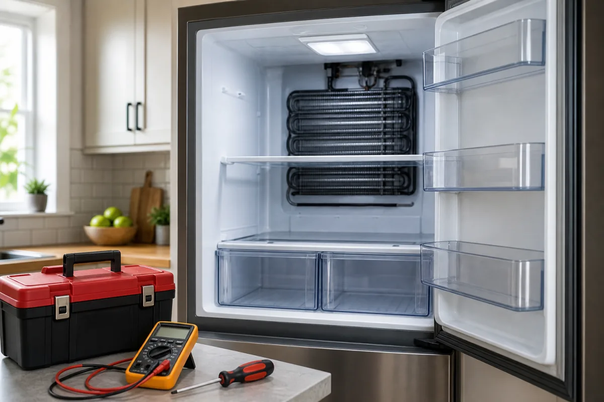 Illustration related to What to Do When Your Refrigerator Is Not Cooling Properly